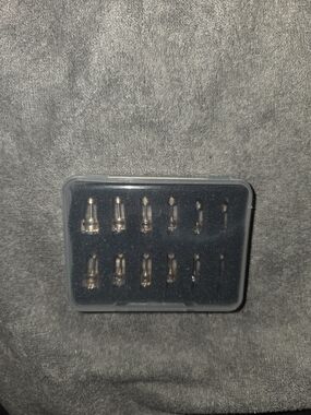 Rose Gold Stud Earrings With Push On Back - Assorted Sizes